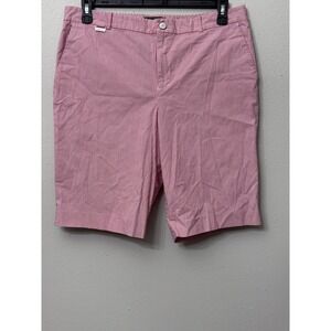 Lauren Active‎ Ralph Lauren Women's Pinstripe Bermuda Shorts Sz 14 Preppy Golf